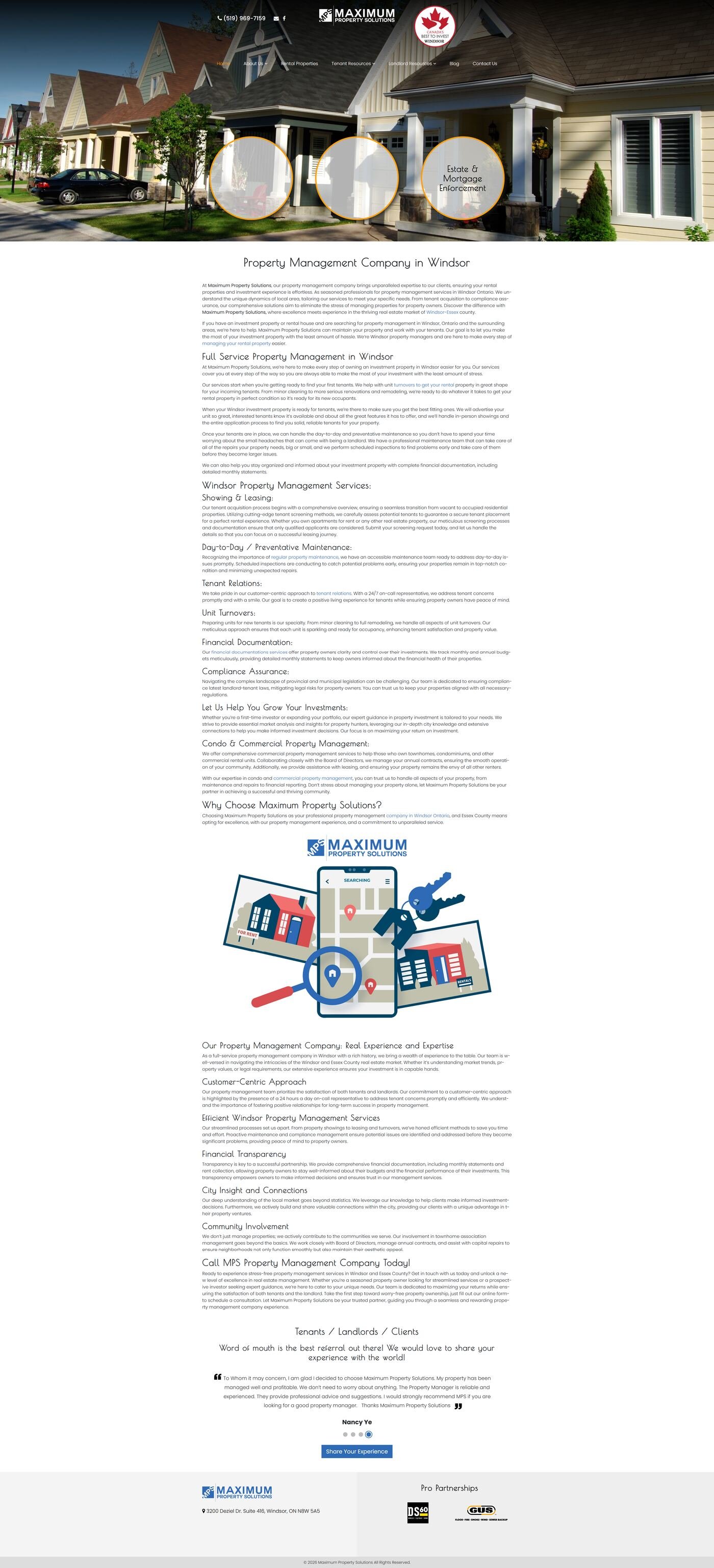 Maximum Property Solutions — desktop
