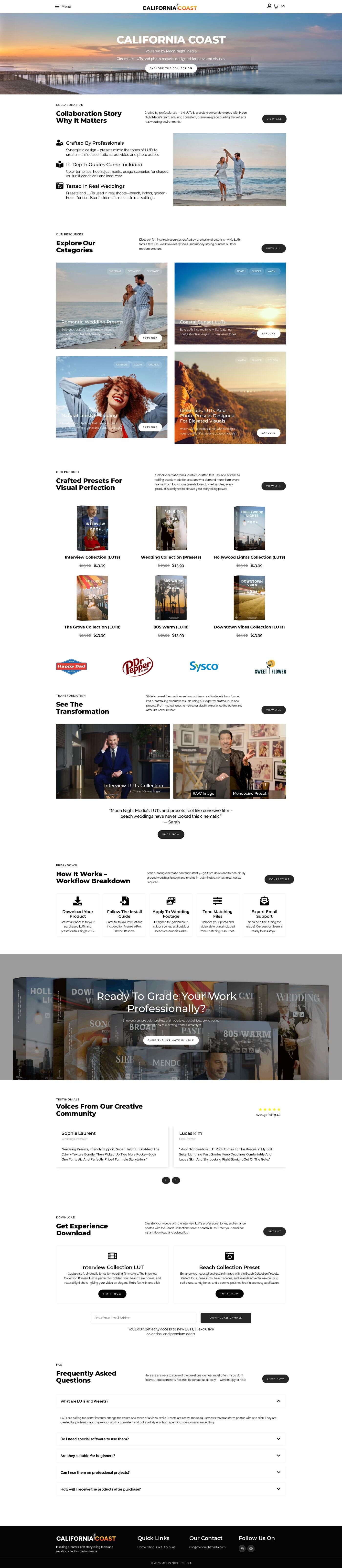 Moon Night Media — desktop