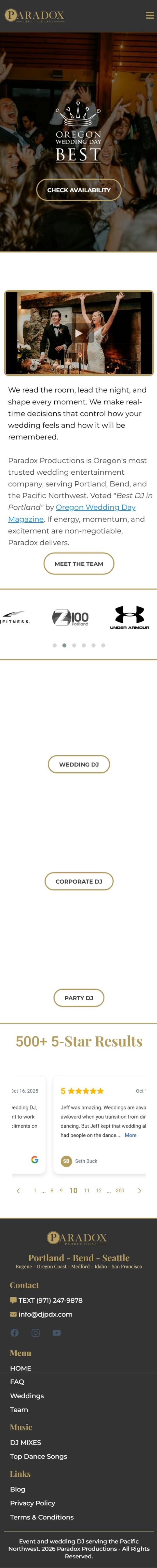 Paradox Productions — mobile