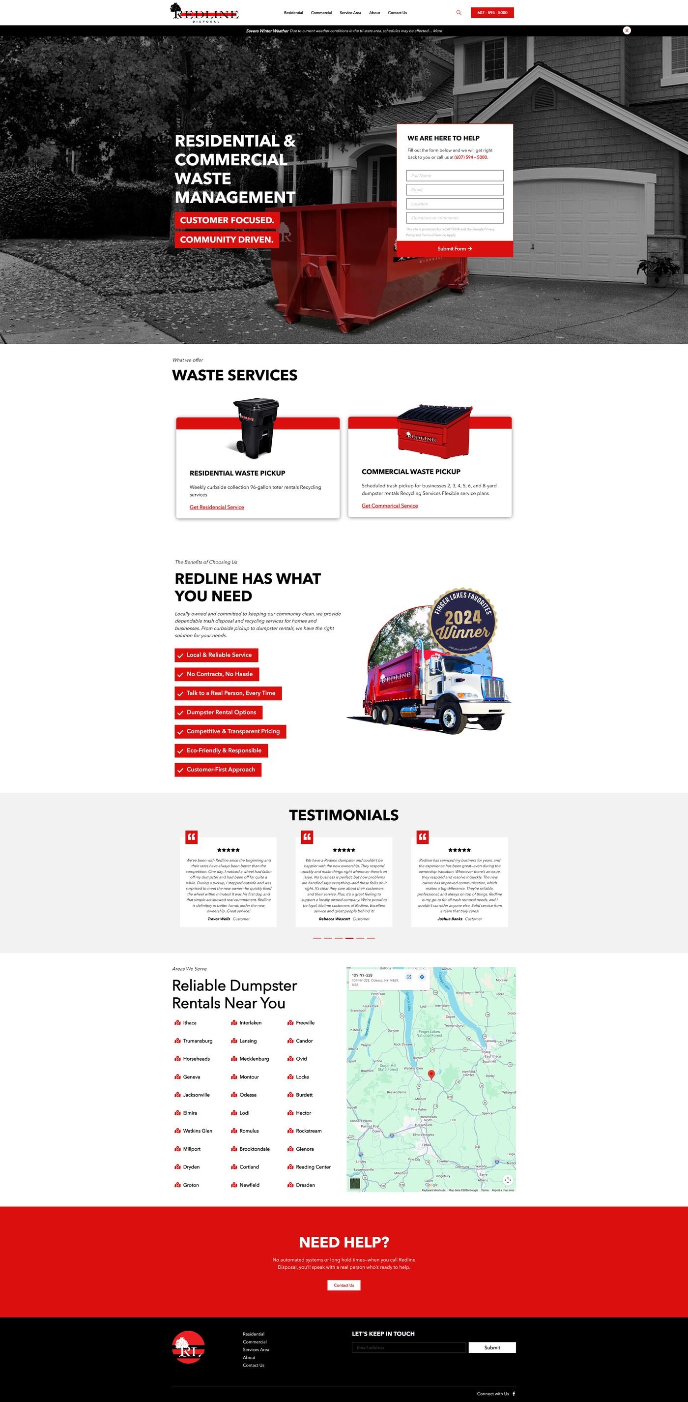 Red Line — desktop