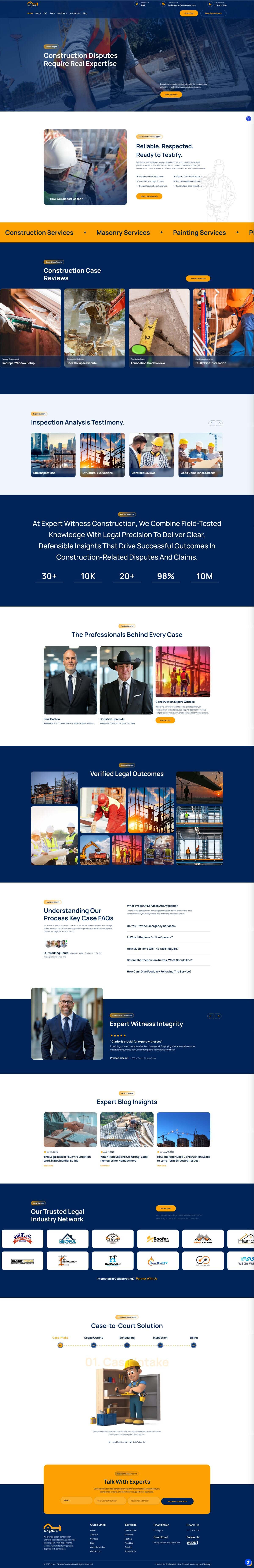 Construction Expert Witness — desktop