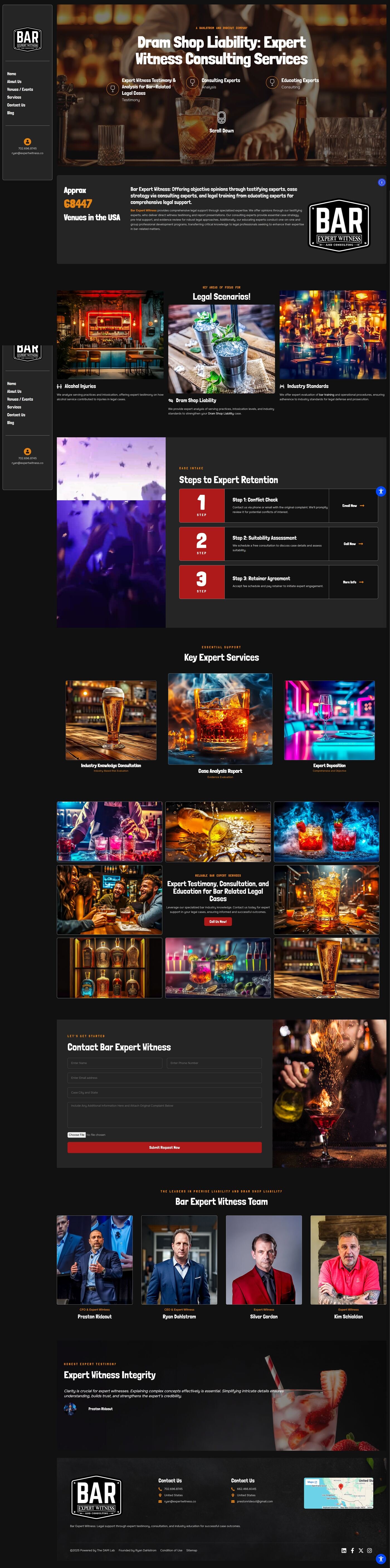 Bar Expert Witness — desktop