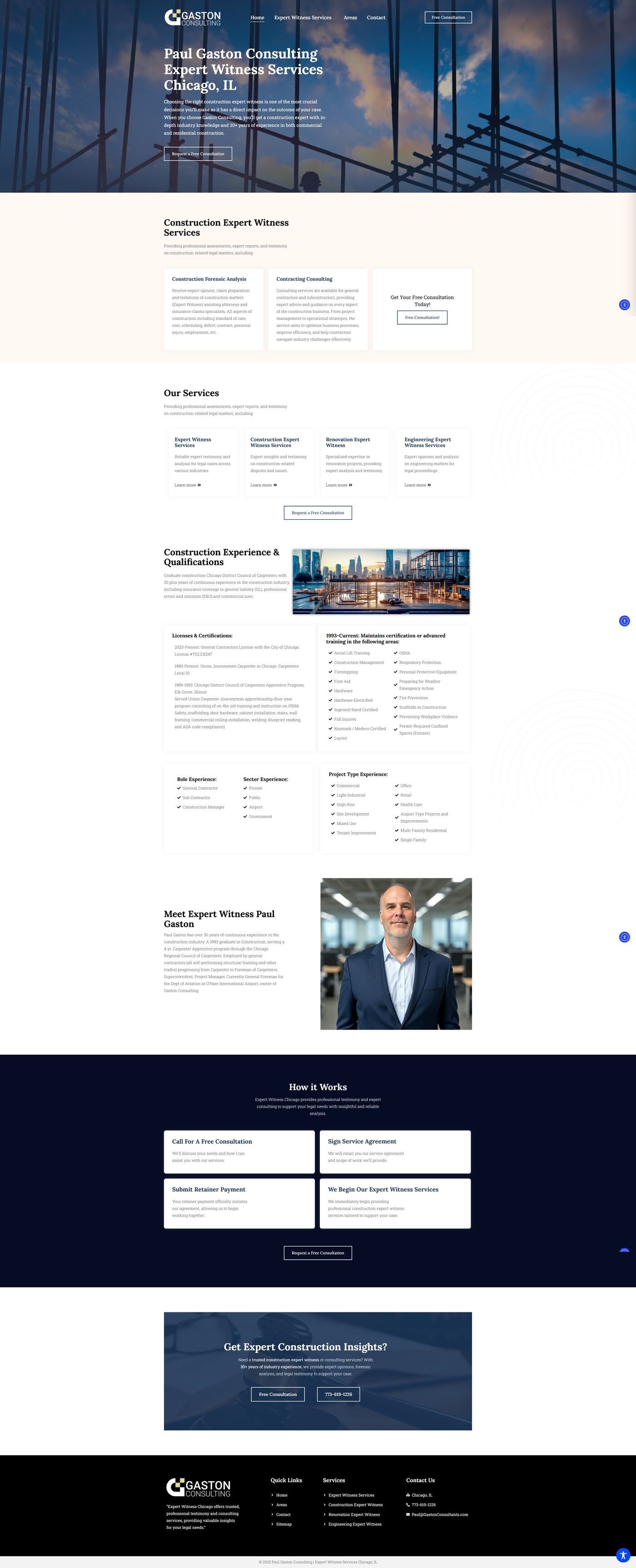 Paul Gaston Consulting — desktop